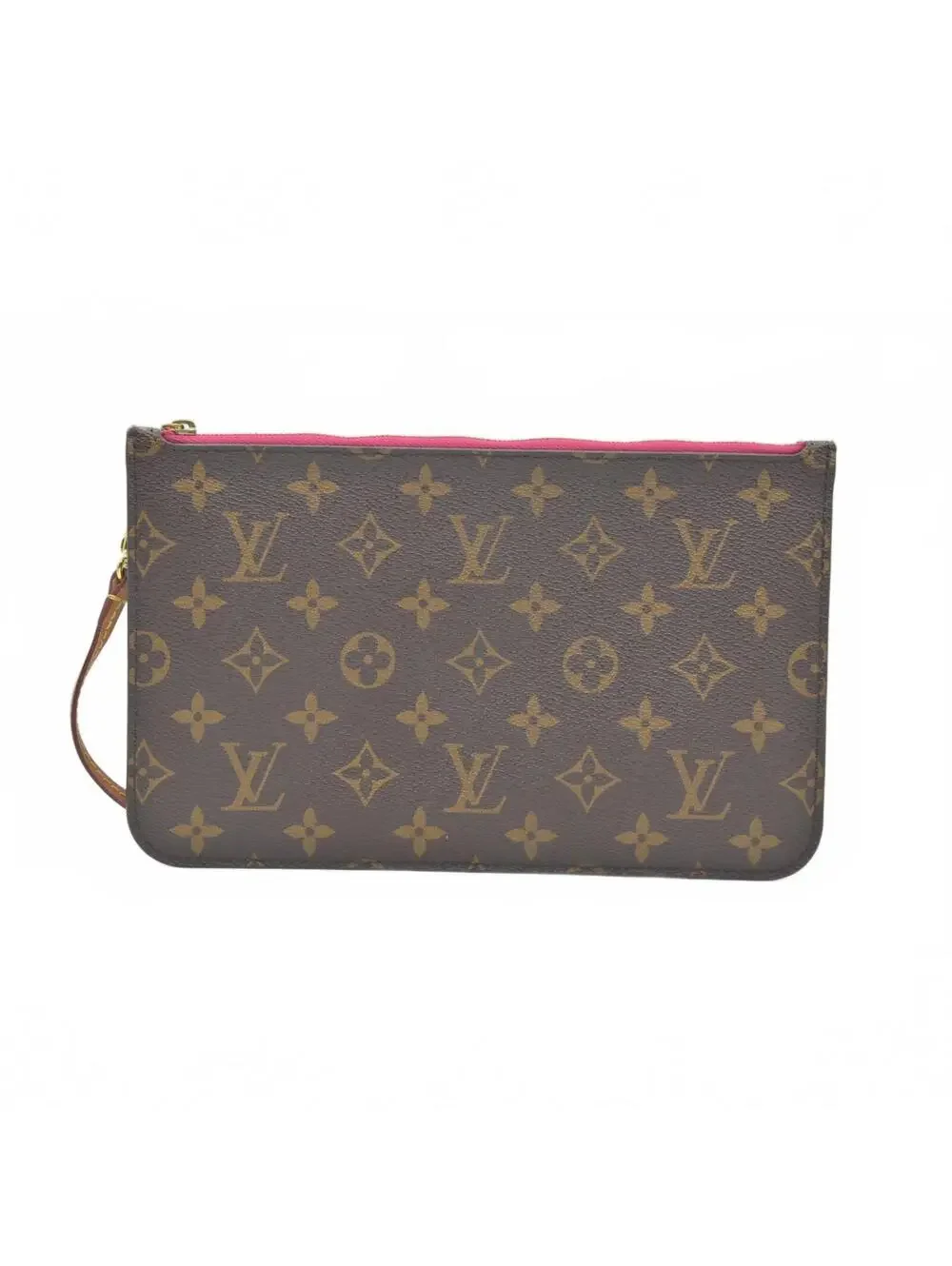 Louis Vuitton Monogram Neo Neverfull GM MM Pochette Fuchsia